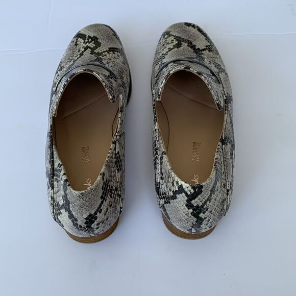 Clarks cushion plus grey snake python Gris oxford woman’s size 7.5 NWT - Picture 5 of 10